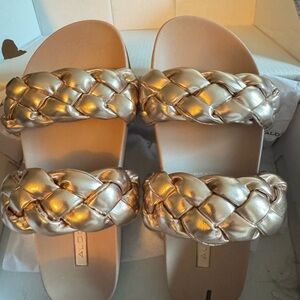 Brand New Gold Sandal